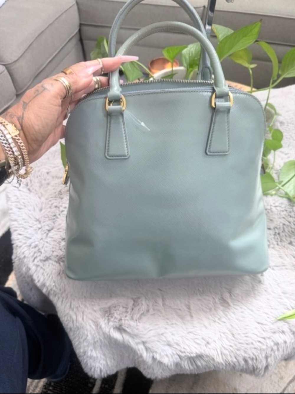 Prada Saffiano Leather Bag - Picture 5 of 10